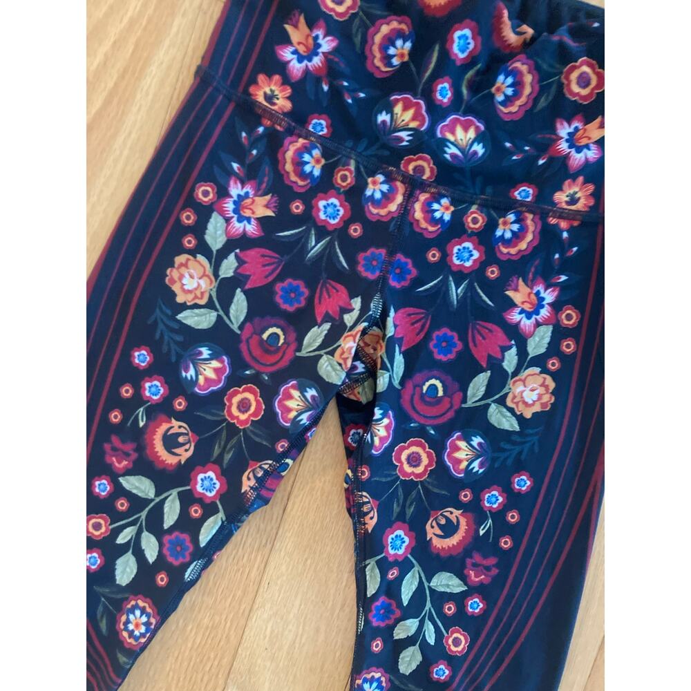 Yoga Democracy YD Folklore Eco Printed Yoga Leggings S - Picture 7 of 12